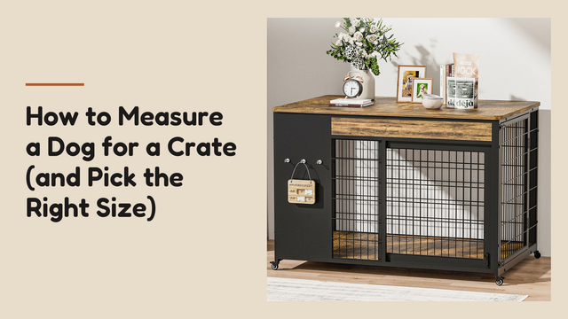 How to Measure a Dog for a Crate (and Pick the Right Size)