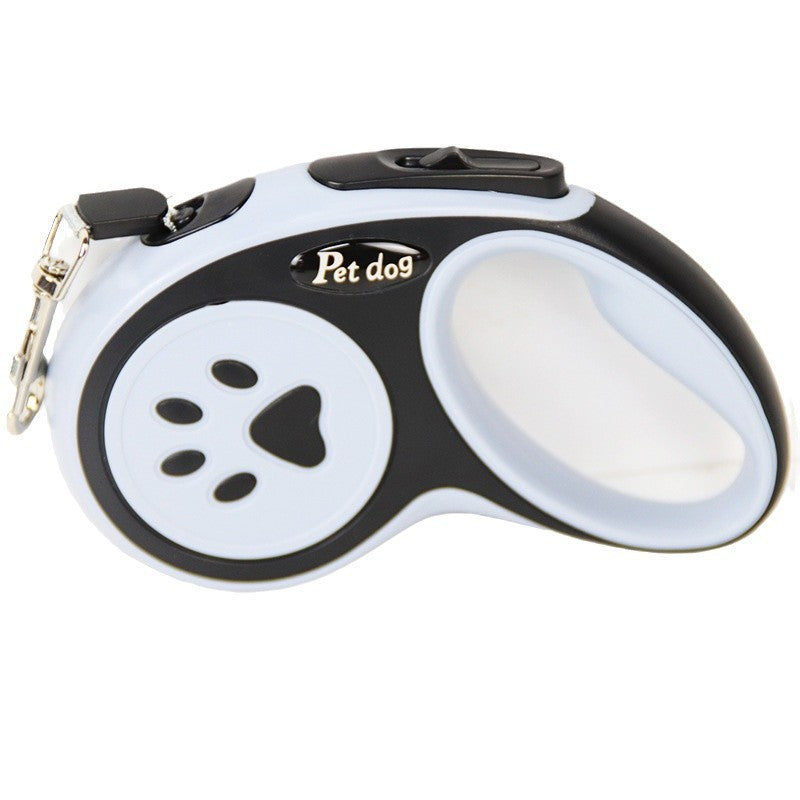 Retractable Dog Leash, 10 or 16 ft, Paw or Storage Handle