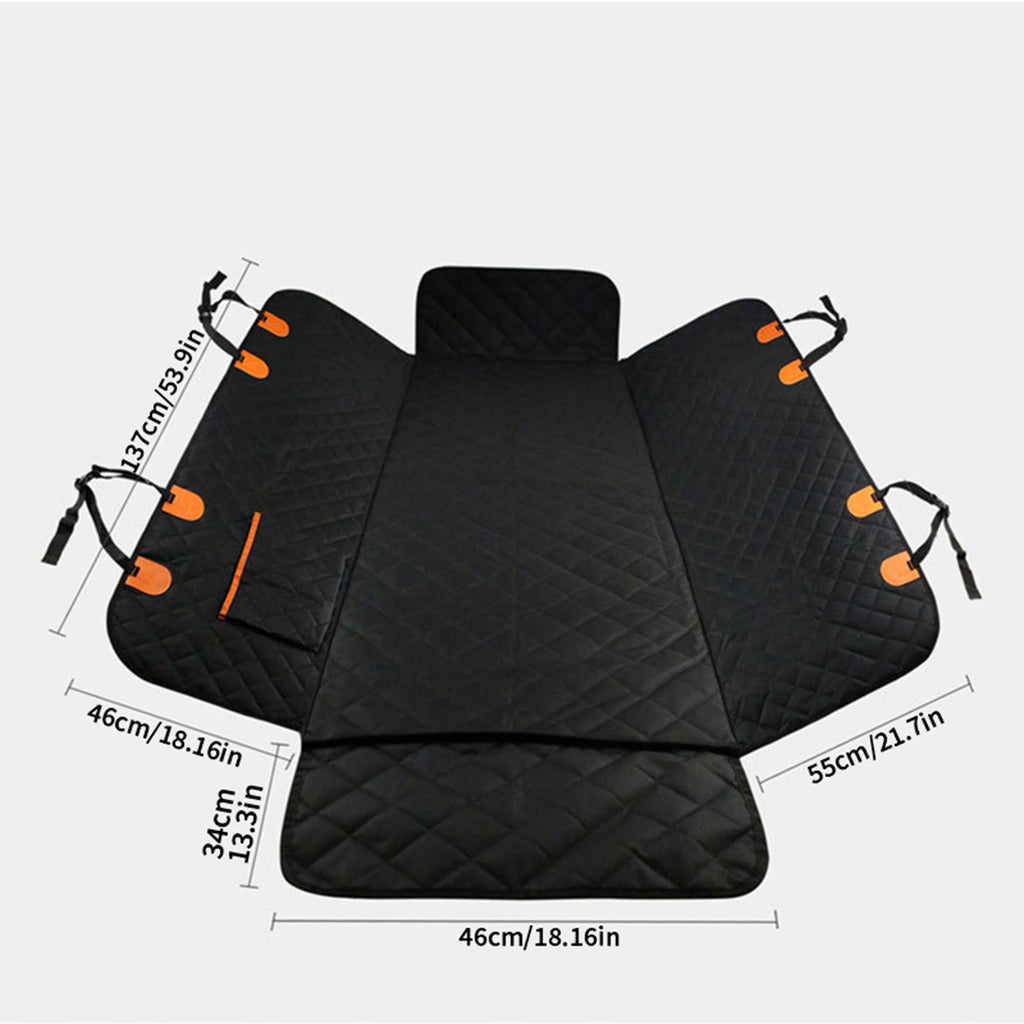 Quilted Dog Car Seat Cover, Bench, Front Seat or Cargo
