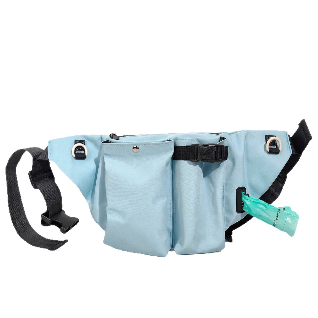 Dog Walking Waist Bag, Waterproof Oxford, Two Colours