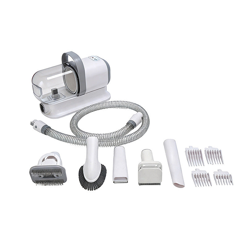 Dog Grooming Vacuum with Clipper, 5 Attachments