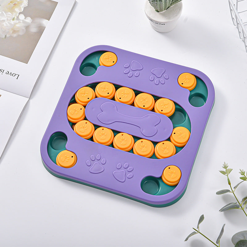 Dog Puzzle Feeder and Slow Bowl, Many Shapes