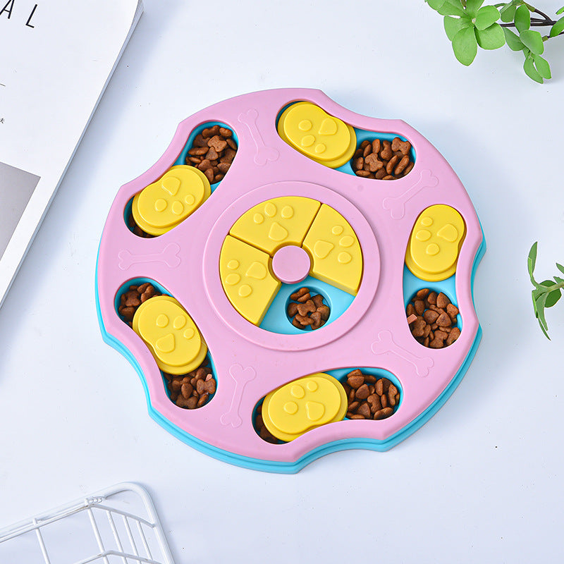 Dog Puzzle Feeder and Slow Bowl, Many Shapes