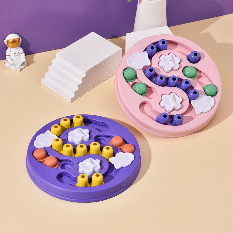 Dog Puzzle Feeder and Slow Bowl, Many Shapes