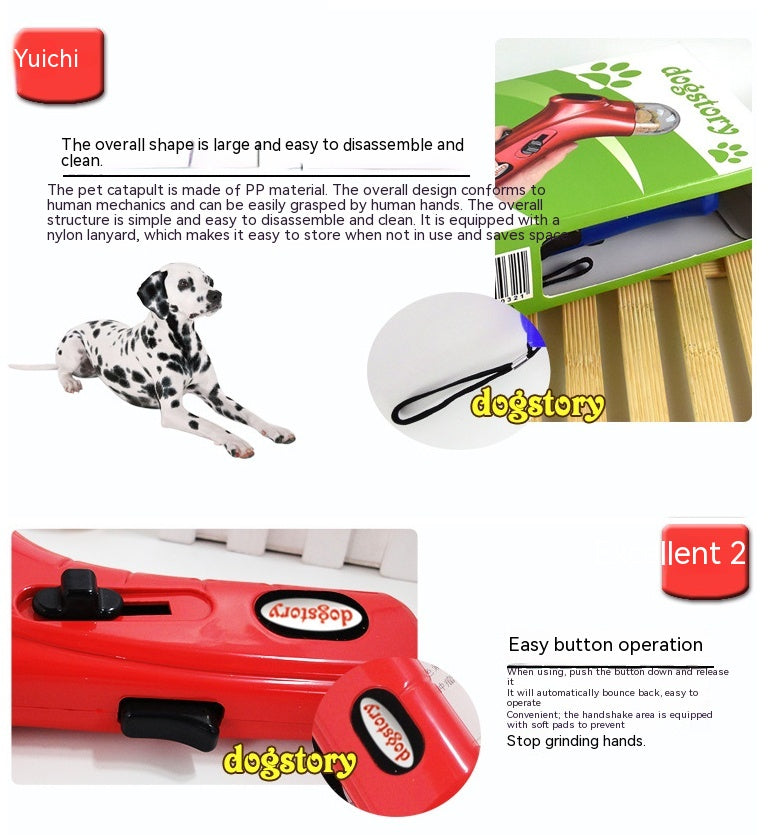 Pet Treat Launcher Toy for Training & Enrichment