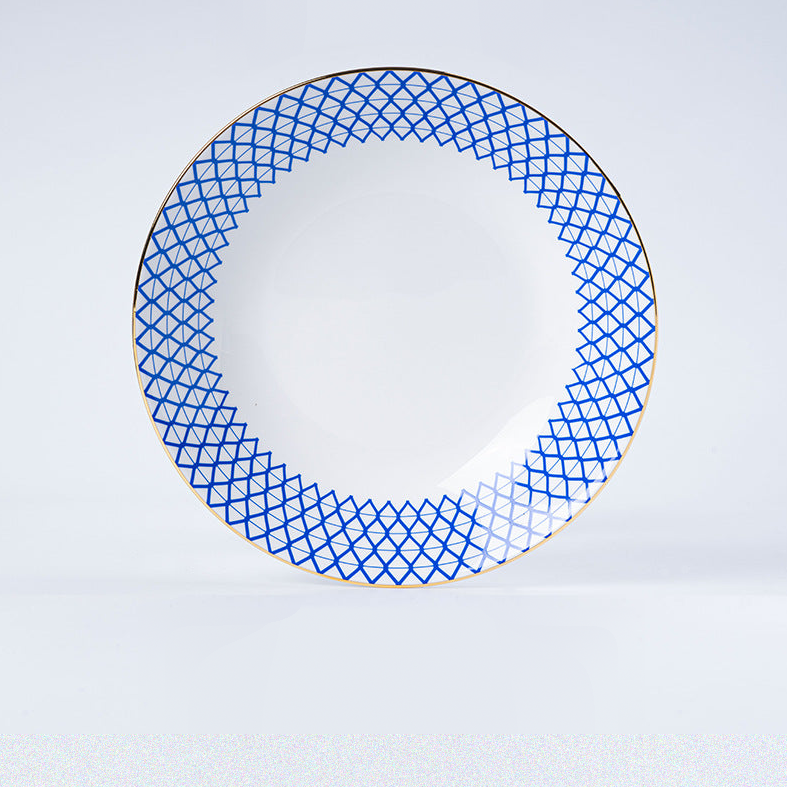Dongli Youran Bone Porcelain 8 in deep plate.