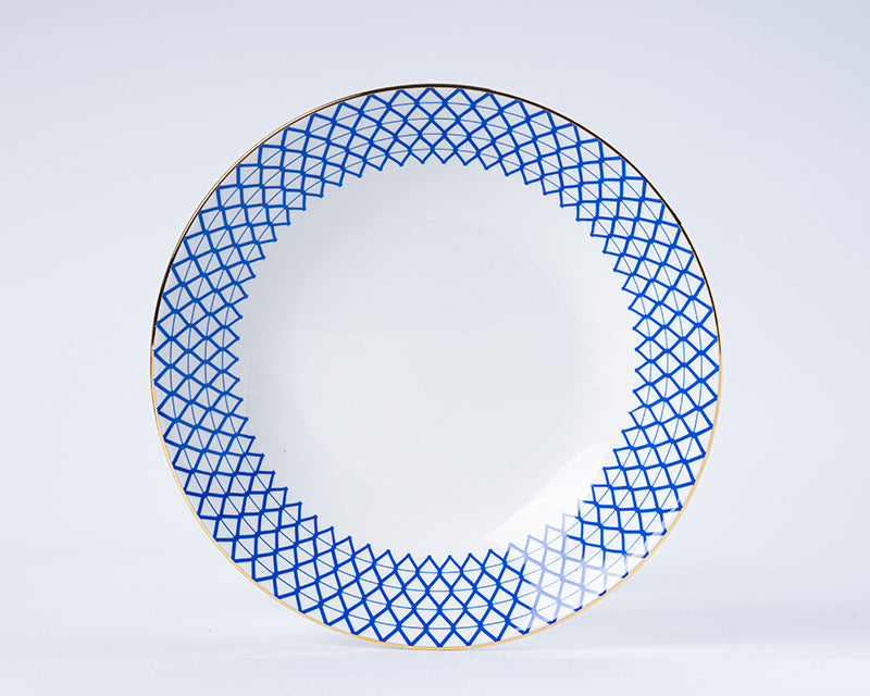 Dongli Youran Bone Porcelain 8 in deep plate.