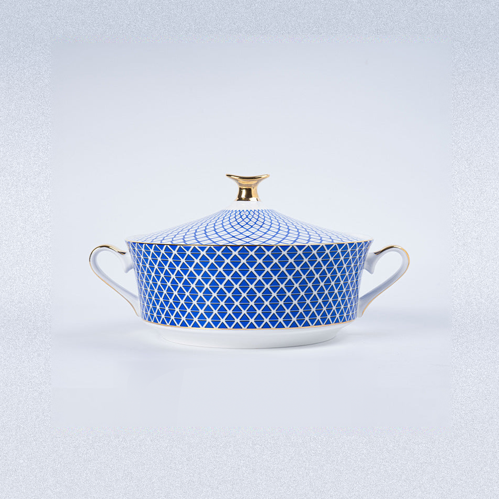 Dongli Youran Bone Porcelain – Covered Pot · 1 piece.