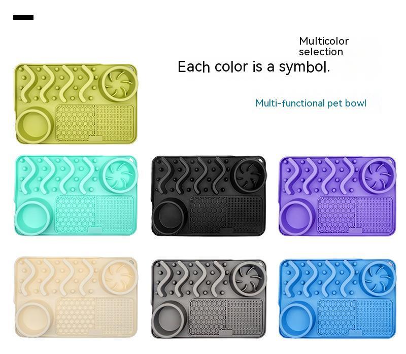 Supplier colour chart showing seven colours of the tray; the colours actually for sale are the ones in the variant selector