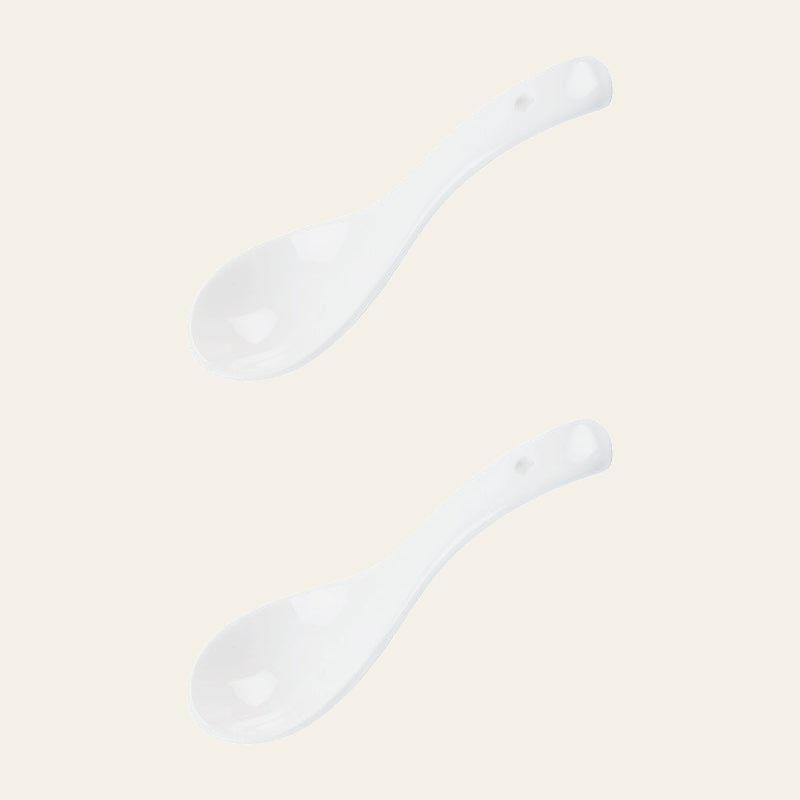 Blue and White, Small Spoon, 2 pieces