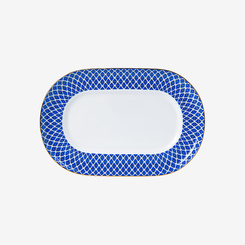 Dongli youran case fish plate, shown on its own against a plain light background.