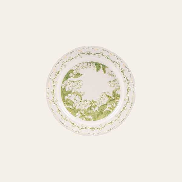 Lily of the Valley, 8 in Plate, 1 piece
