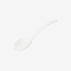 Milk white chun lingyu-large spoon, shown on its own against a plain light background.