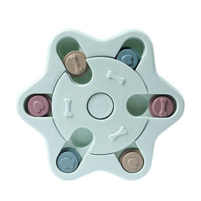 Dog Puzzle Feeder and Slow Bowl, Many Shapes