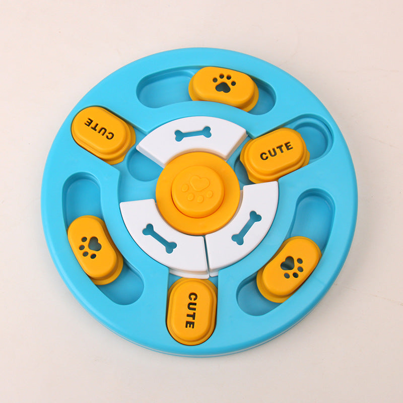 Dog Puzzle Feeder and Slow Bowl, Many Shapes