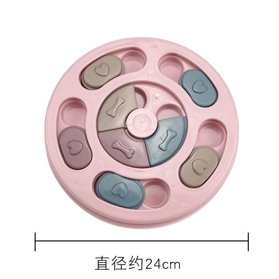 Dog Puzzle Feeder and Slow Bowl, Many Shapes