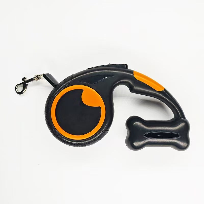 Retractable Dog Leash, 10 or 16 ft, Paw or Storage Handle