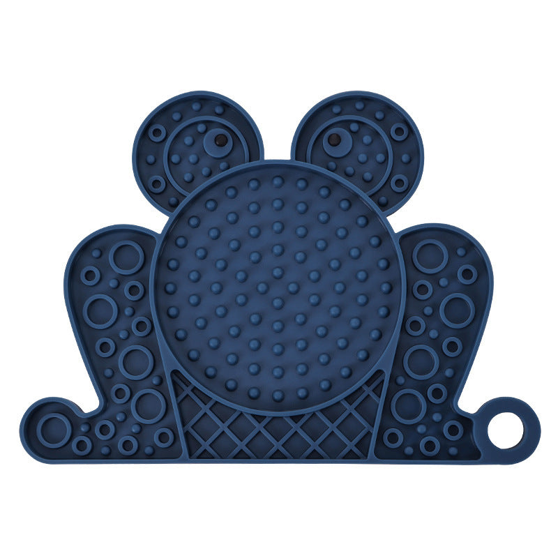 Silicone Lick Mat, Frog or Fish Shape