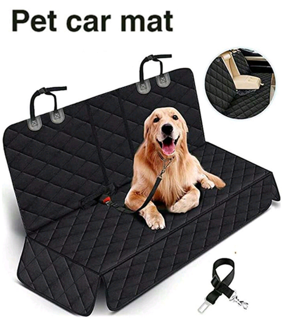 Quilted Dog Car Seat Cover, Bench, Front Seat or Cargo