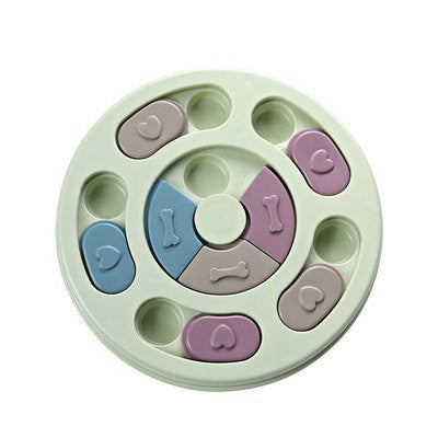 Dog Puzzle Feeder and Slow Bowl, Many Shapes