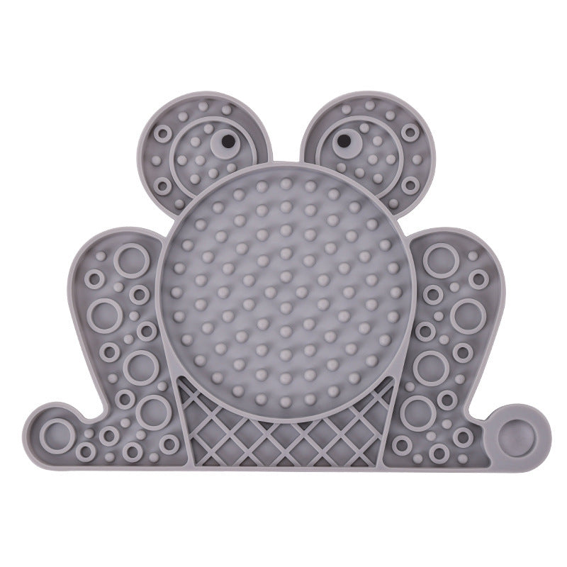 Silicone Lick Mat, Frog or Fish Shape