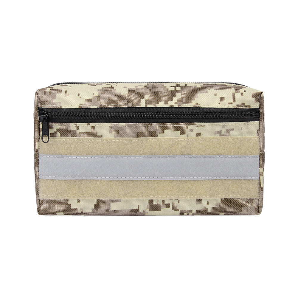 Camo khaki MOLLE pouch, wide, sold on its own for the tactical dog harness