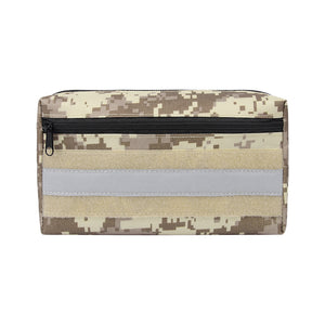 Camo khaki MOLLE pouch, wide, sold on its own for the tactical dog harness