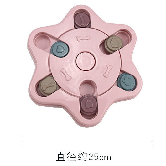 Dog Puzzle Feeder and Slow Bowl, Many Shapes