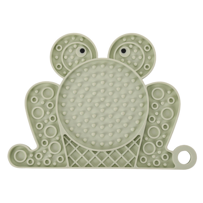 Silicone Lick Mat, Frog or Fish Shape