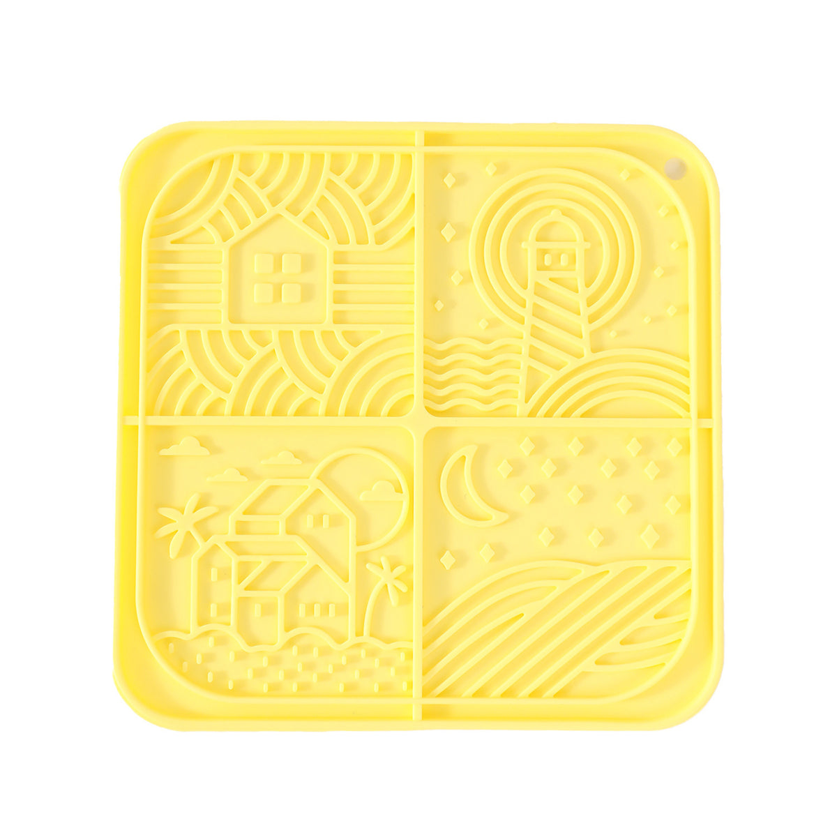 Silicone Lick Mat, Tulip and Other Shapes