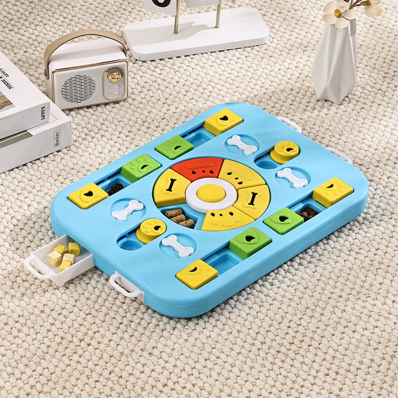 Dog Puzzle Feeder and Slow Bowl, Many Shapes