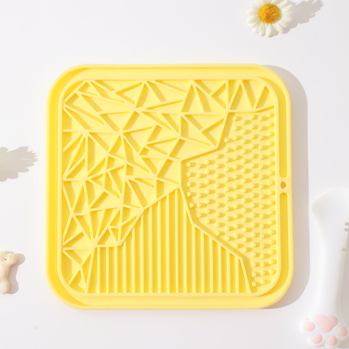 Silicone Lick Mat, Tulip and Other Shapes