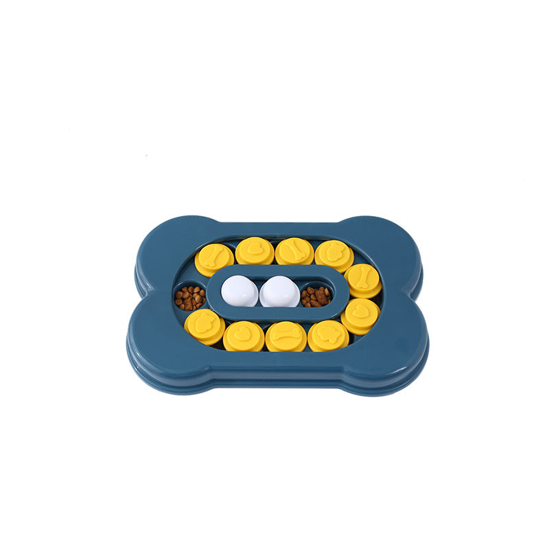 Dog Puzzle Feeder and Slow Bowl, Many Shapes