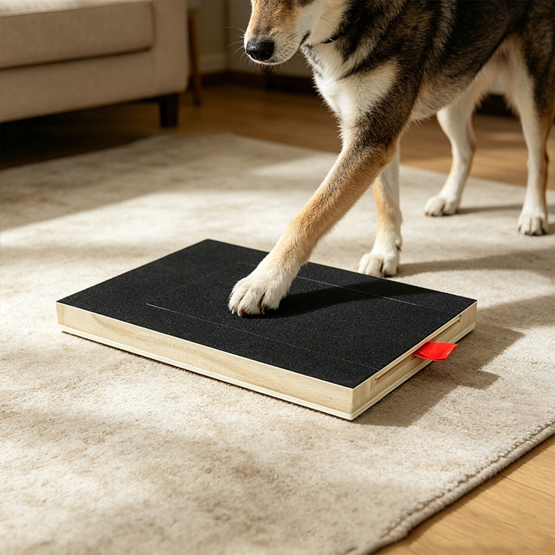 Dog Nail Scratch Board with Treat Tray, 14 x 10 in