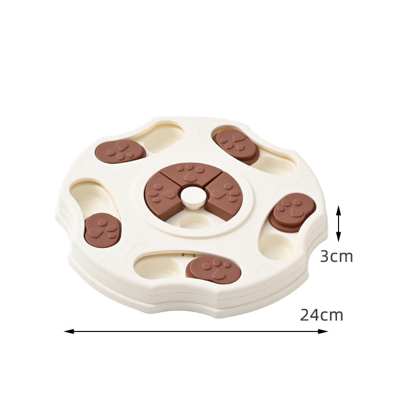 Dog Puzzle Feeder and Slow Bowl, Many Shapes