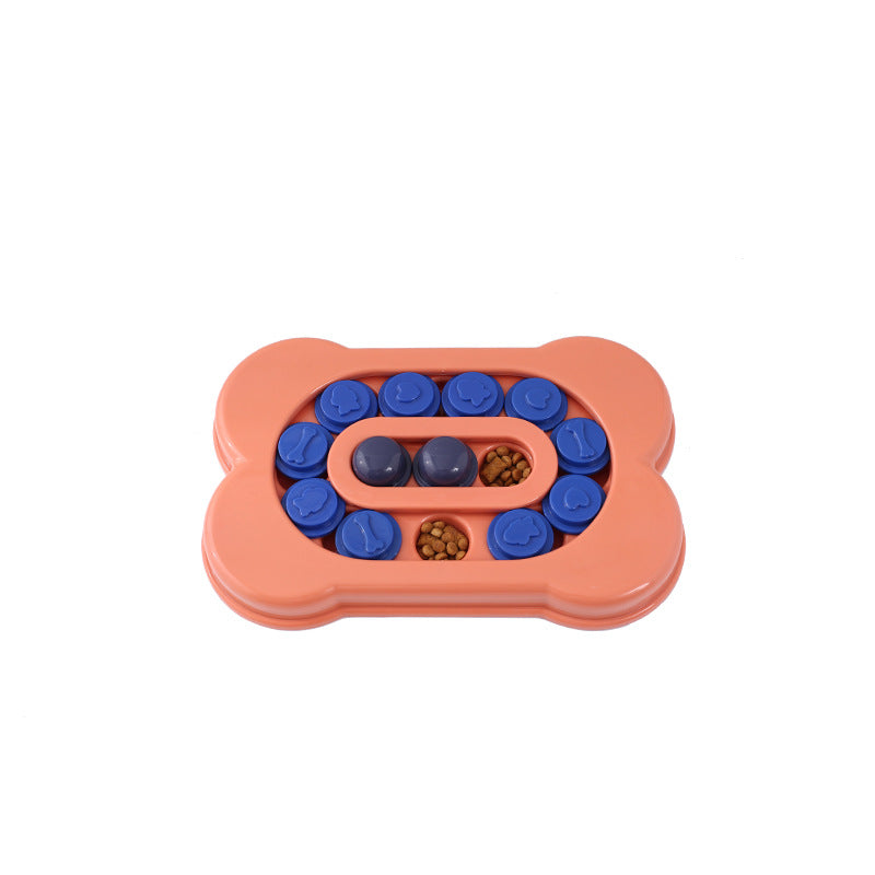 Dog Puzzle Feeder and Slow Bowl, Many Shapes