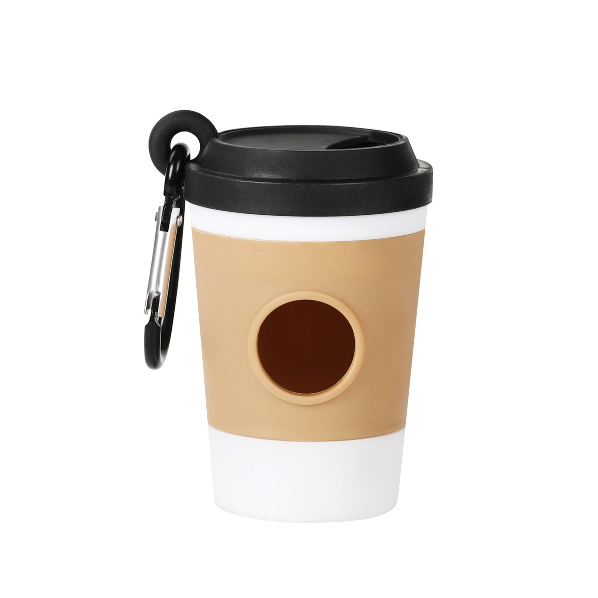 Dog Poop Bag Dispenser, Coffee Cup Shape