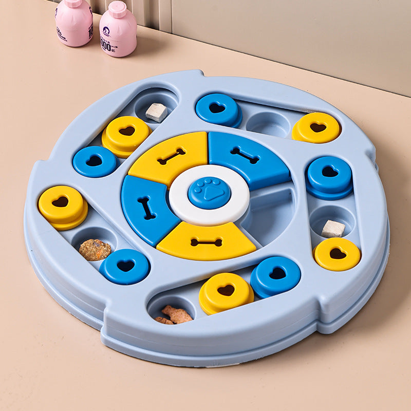 Dog Puzzle Feeder and Slow Bowl, Many Shapes