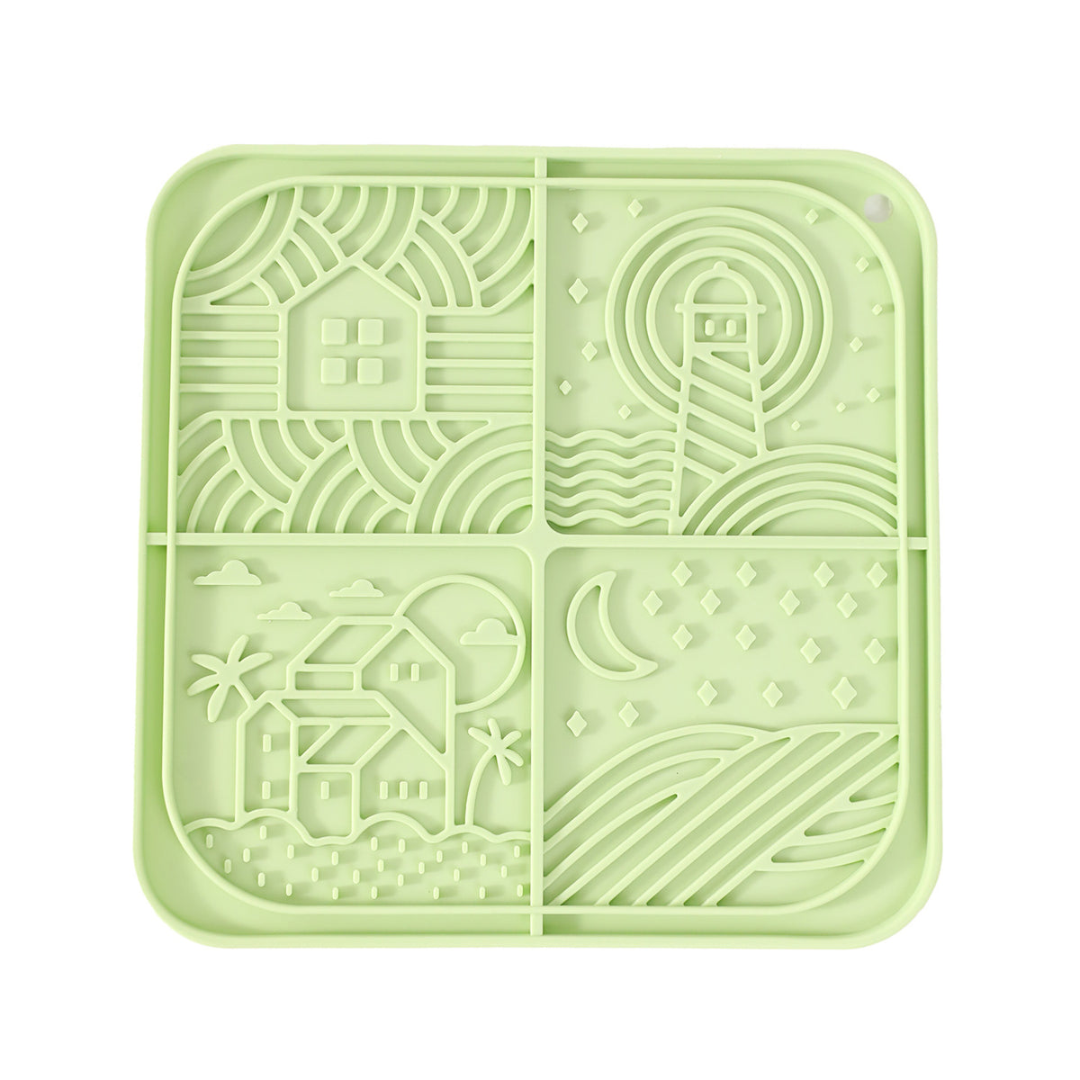 Silicone Lick Mat, Tulip and Other Shapes