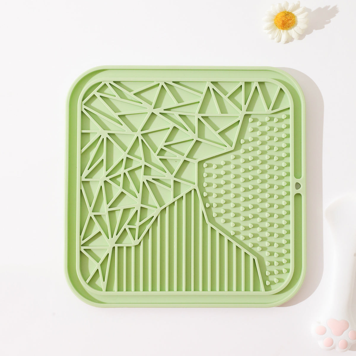 Silicone Lick Mat, Tulip and Other Shapes