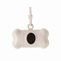 Bone-Shaped Poop Bag Dispenser, Wheat Straw Blend