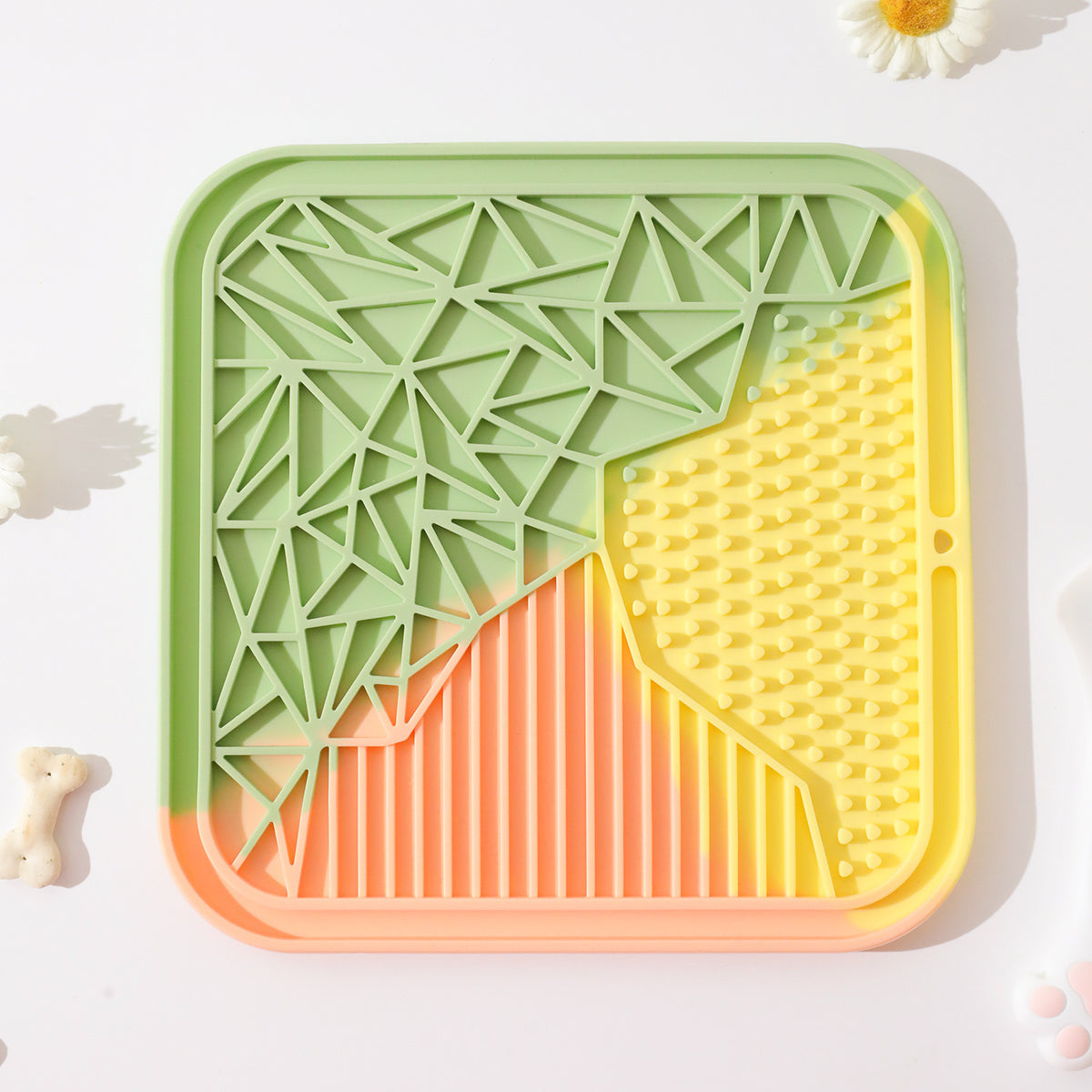 Silicone Lick Mat, Tulip and Other Shapes