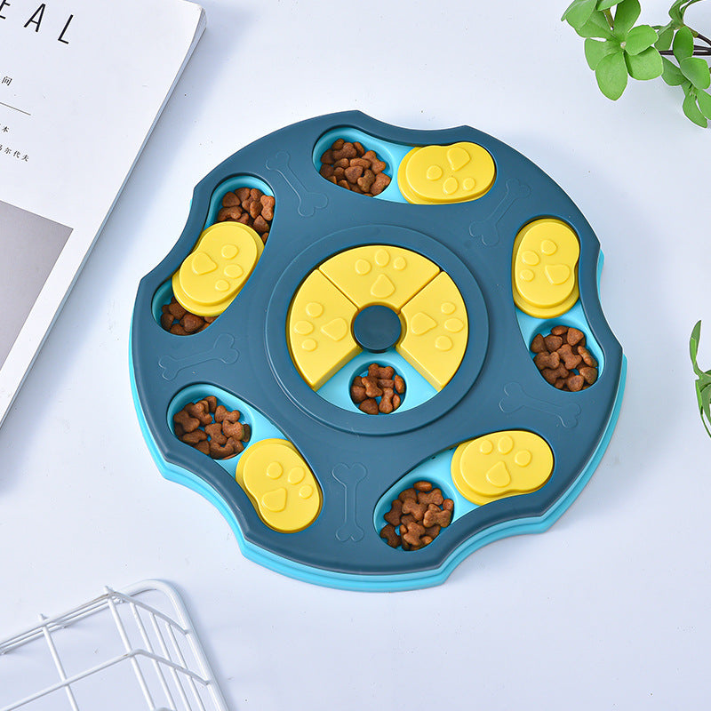 Dog Puzzle Feeder and Slow Bowl, Many Shapes