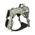 Tactical Dog Harness with Handle and MOLLE Panels, S to XL