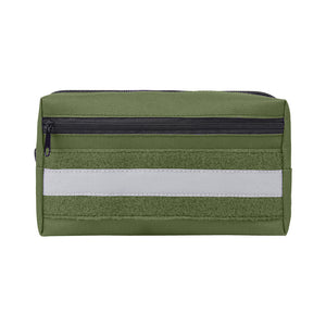Army green MOLLE pouch, wide, sold on its own for the tactical dog harness
