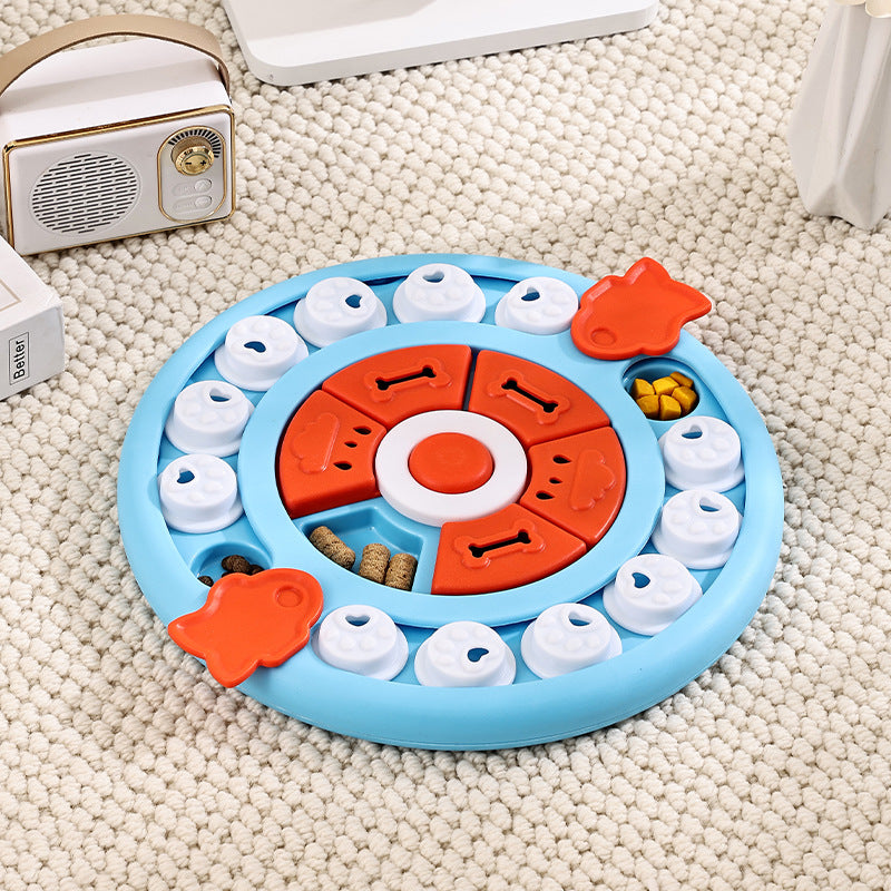 Dog Puzzle Feeder and Slow Bowl, Many Shapes