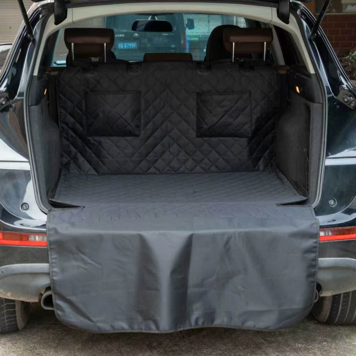 Quilted Dog Car Seat Cover, Bench, Front Seat or Cargo