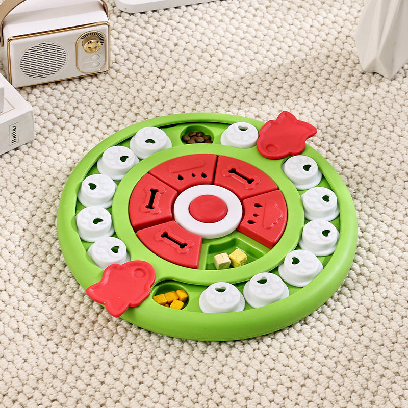 Dog Puzzle Feeder and Slow Bowl, Many Shapes