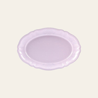 Light Purple, 12 in Oval Platter, 1 piece