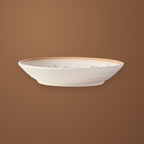 Simple Retro 8 in plate, 1 piece, from the side